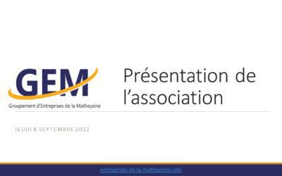 Présentation de l’association G.E.M.